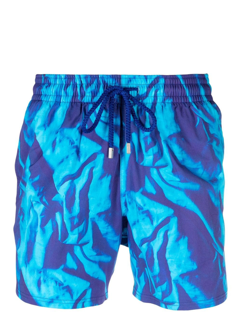 Vilebrequin Trompe L'oeil-print Swim Shorts In Blue