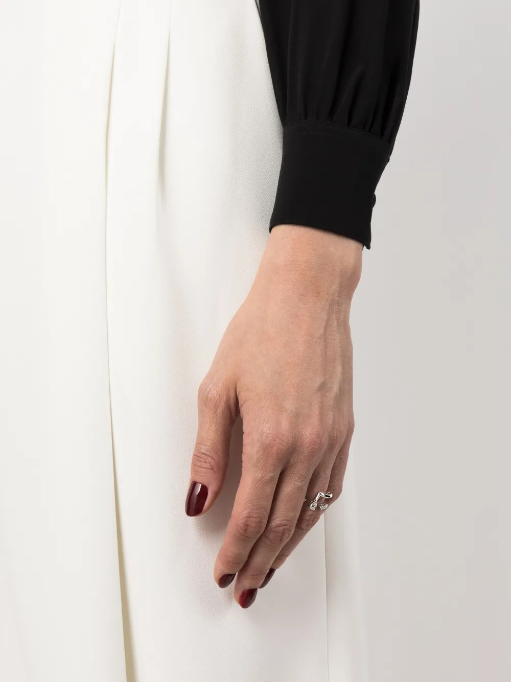 Yeprem 18kt white gold Y-Not diamond ring | Image 2