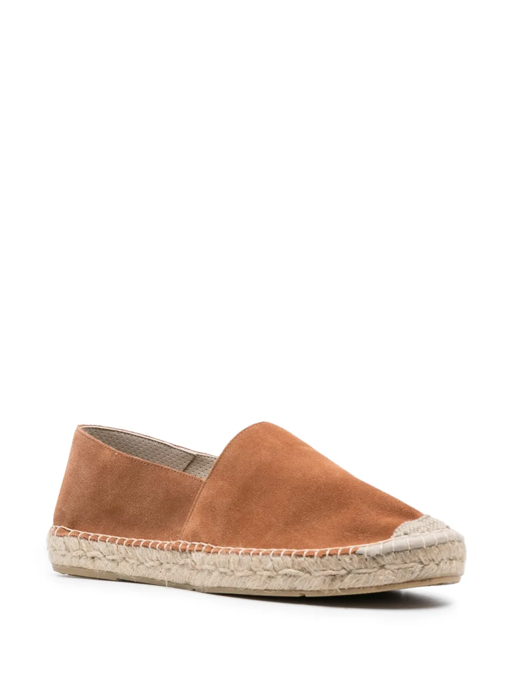 Tagliatore Julio suède espadrilles - Bruin