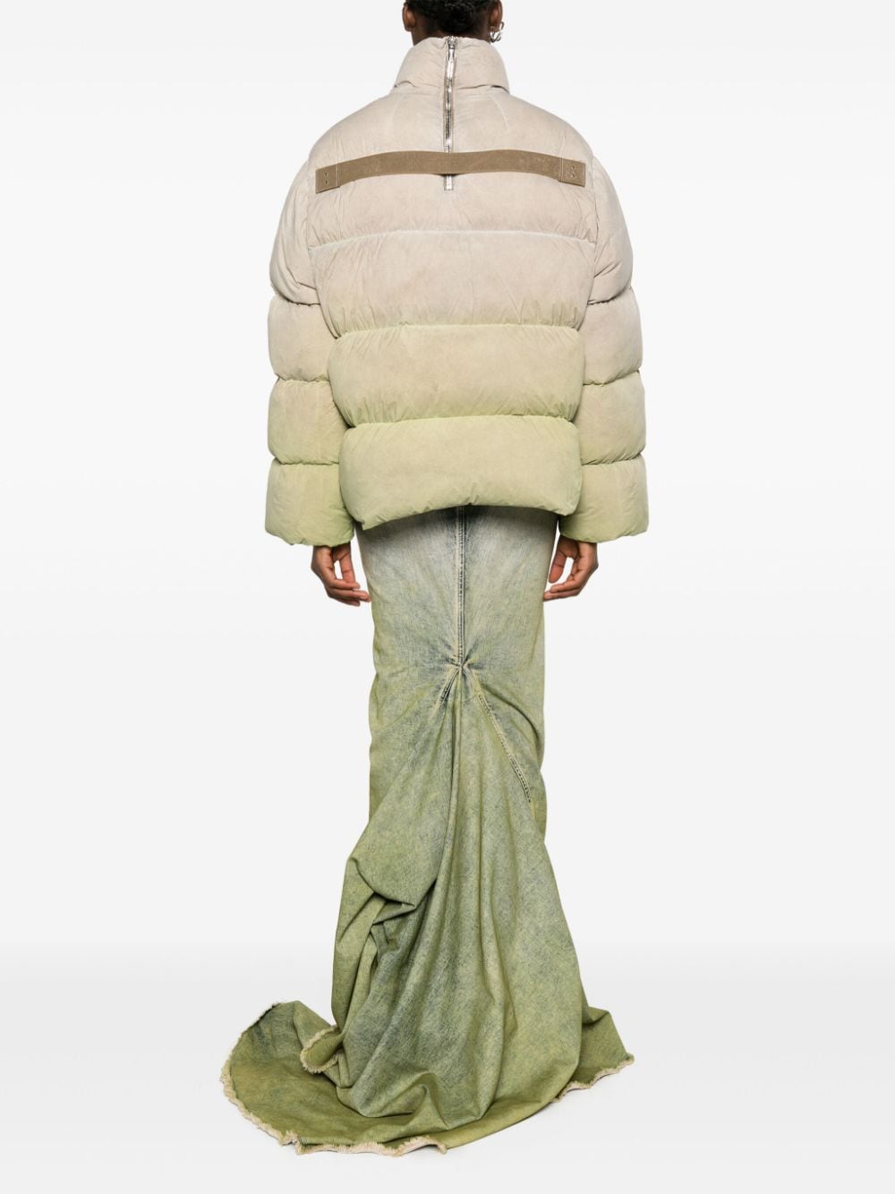 Shop Moncler Genius Cyclopic Puffer Jacket In Neutrals