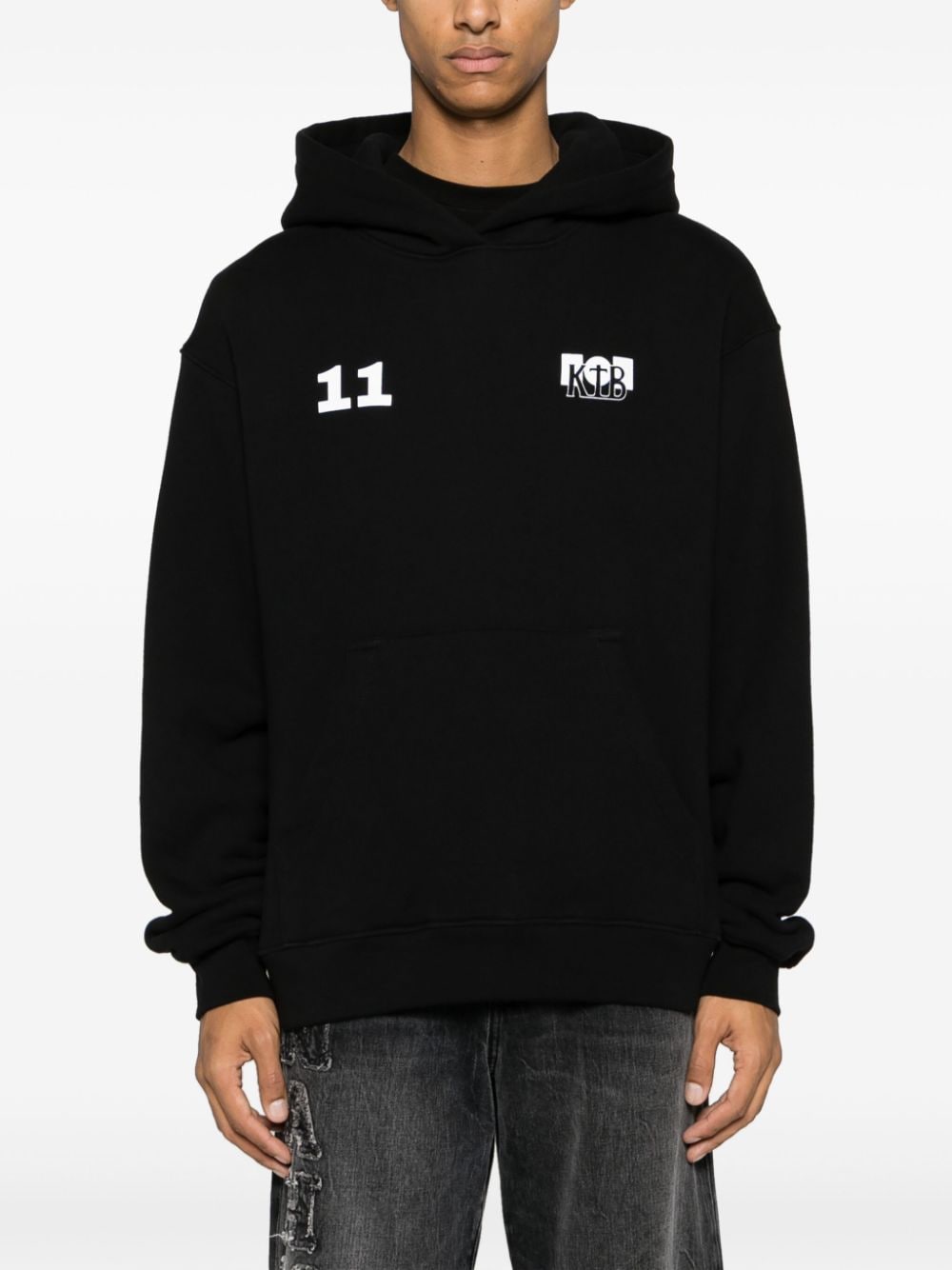 Shop Nahmias X Kodak Vulture Logo-print Hoodie In Schwarz