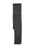 Moncler + Rick Owens Radiance padded scarf - Black