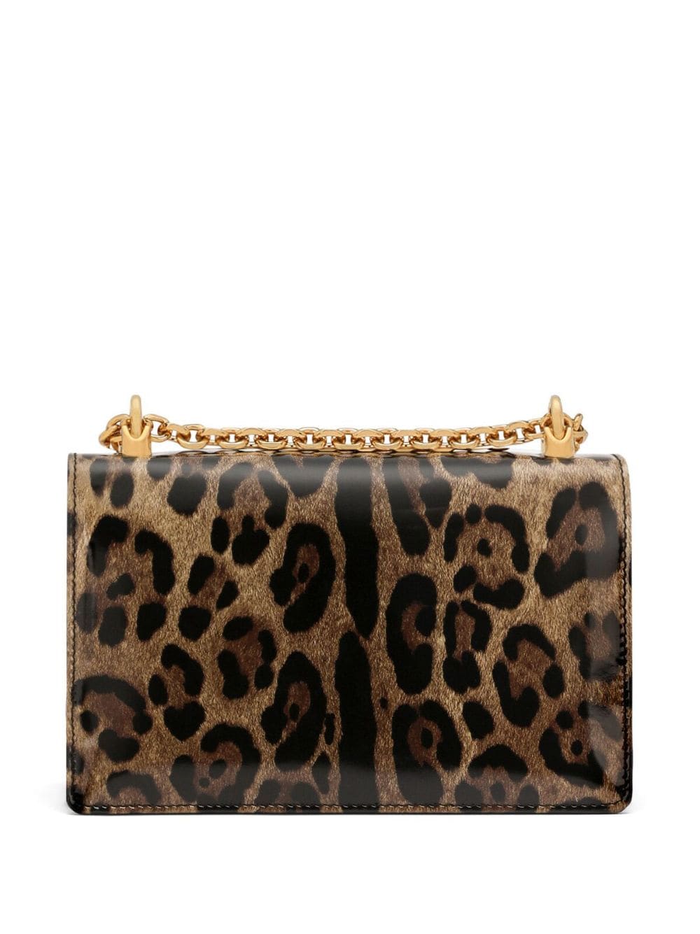 Shop Dolce & Gabbana Dg Girls Leopard-print Crossbody Bag In Black