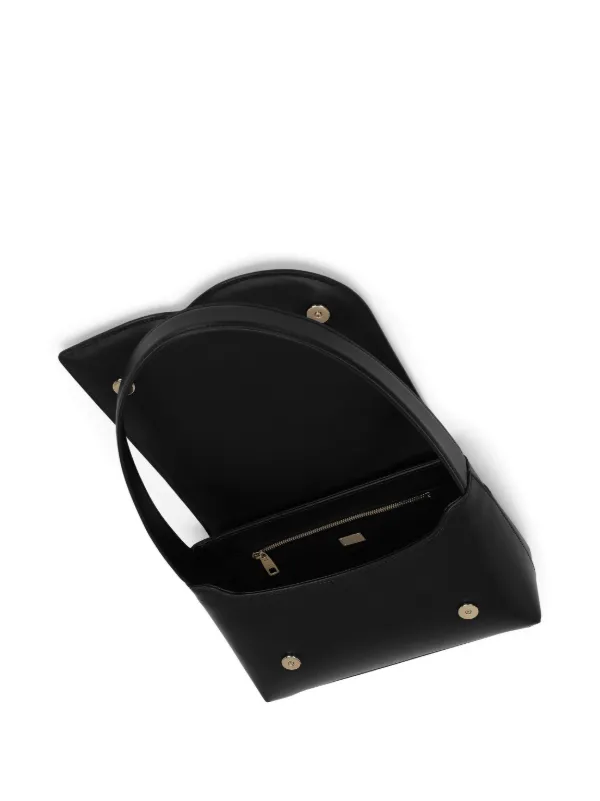 Dolce & Gabbana ロゴエンボス レザーショルダーバッグ