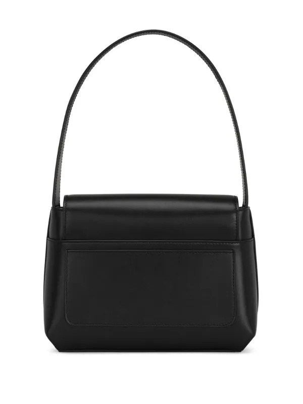 Dolce & Gabbana ロゴエンボス レザーショルダーバッグ