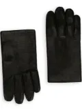 Dolce & Gabbana full-finger leather gloves - Black