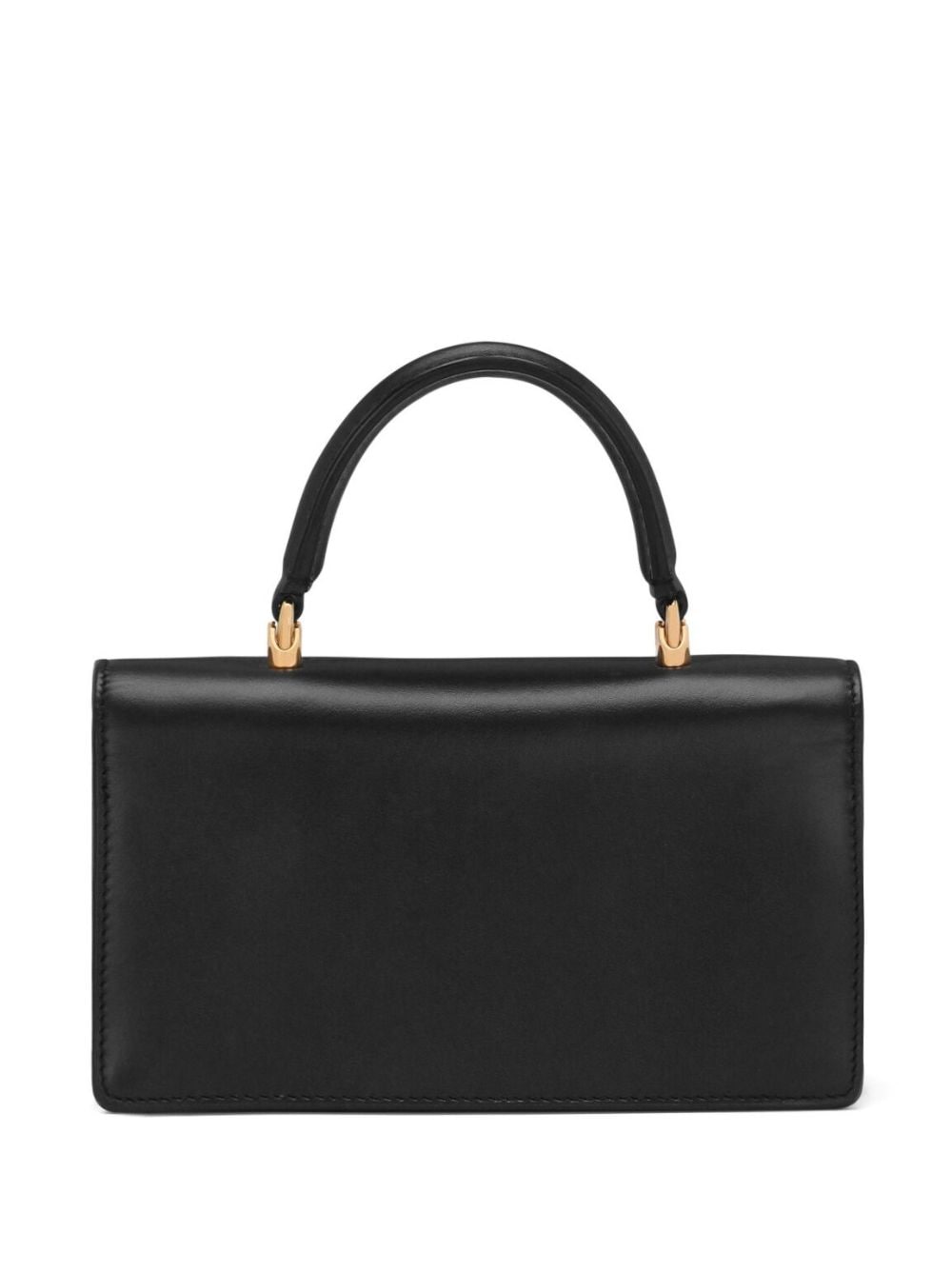 Shop Dolce & Gabbana Mini Dg Girls Leather Tote Bag In Black