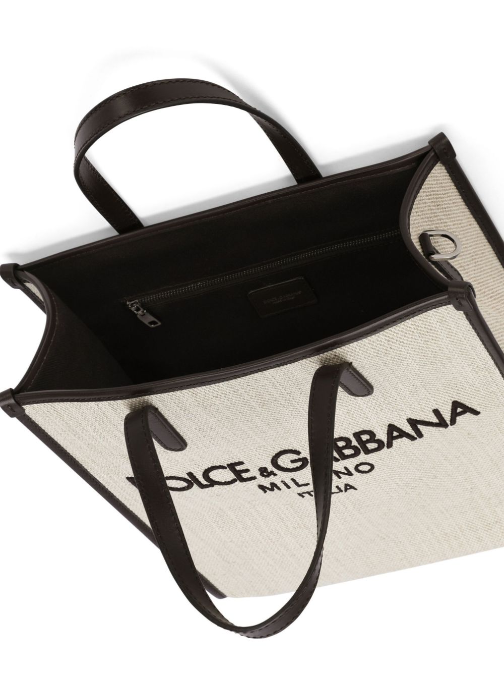 Kleiner Shopper aus Canvas