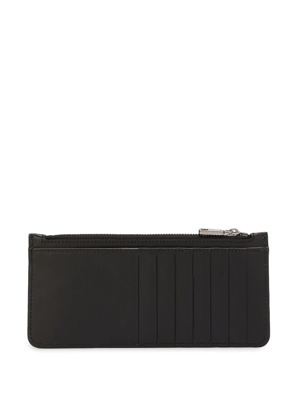 Dolce & Gabbana logo-print leather wallet - Zwart