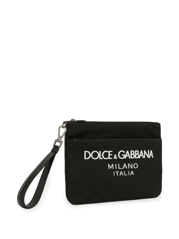 Dolce & Gabbana logo-print Zipped Wallet | Black | FARFETCH