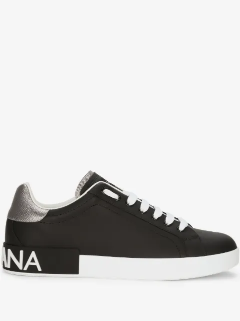 Dolce & Gabbana låga sneakers med logotypmärke