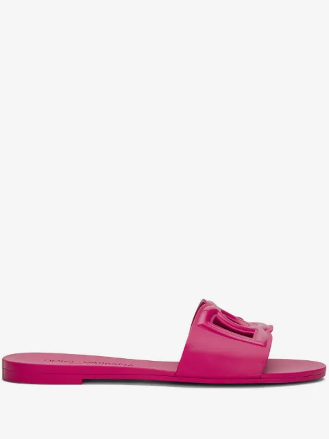 Dolce & Gabbana claquettes Bianca à logo DG