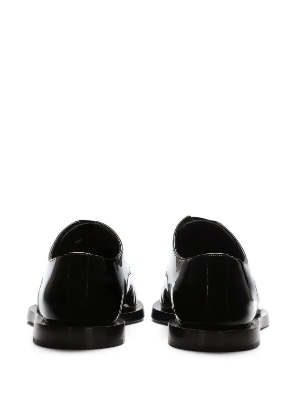 Dolce & Gabbana レザー ダービーシューズ | ブラック | FARFETCH JP