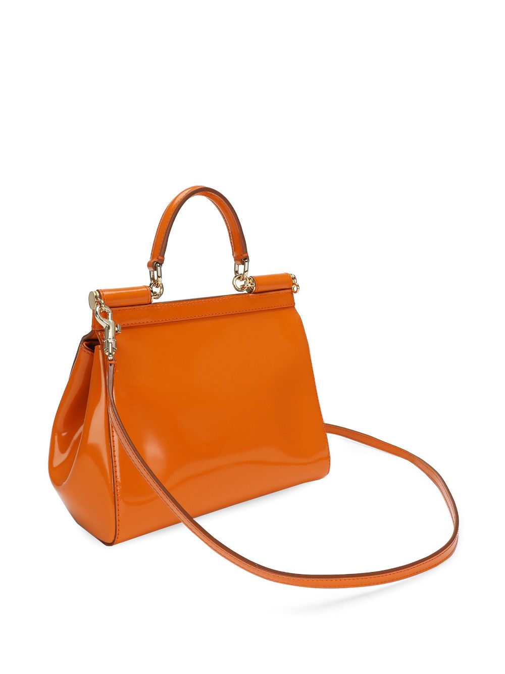 Totes bags Dolce & Gabbana - Small 'sicily' bag in patent leather