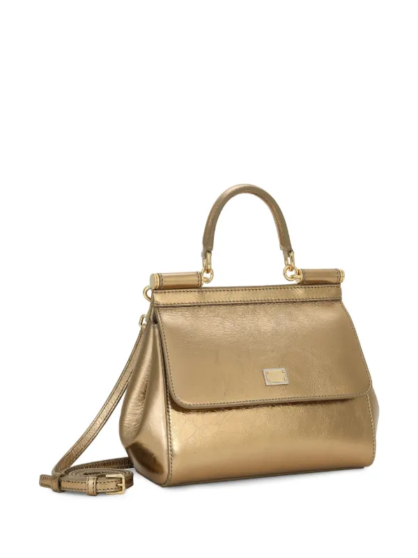【送料&関税込】Dolce & Gabbana Miss Sicily Bag Dolce & Gabbana Small Women's Miss Sicily Leather Handbag