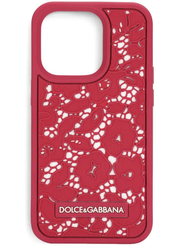 Dolce & Gabbana フローラルレース iPhone 14 Pro ケース - Farfetch