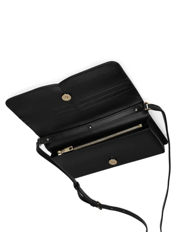 Dolce & Gabbana DG-logo Leather Phone Bag | Black | FARFETCH