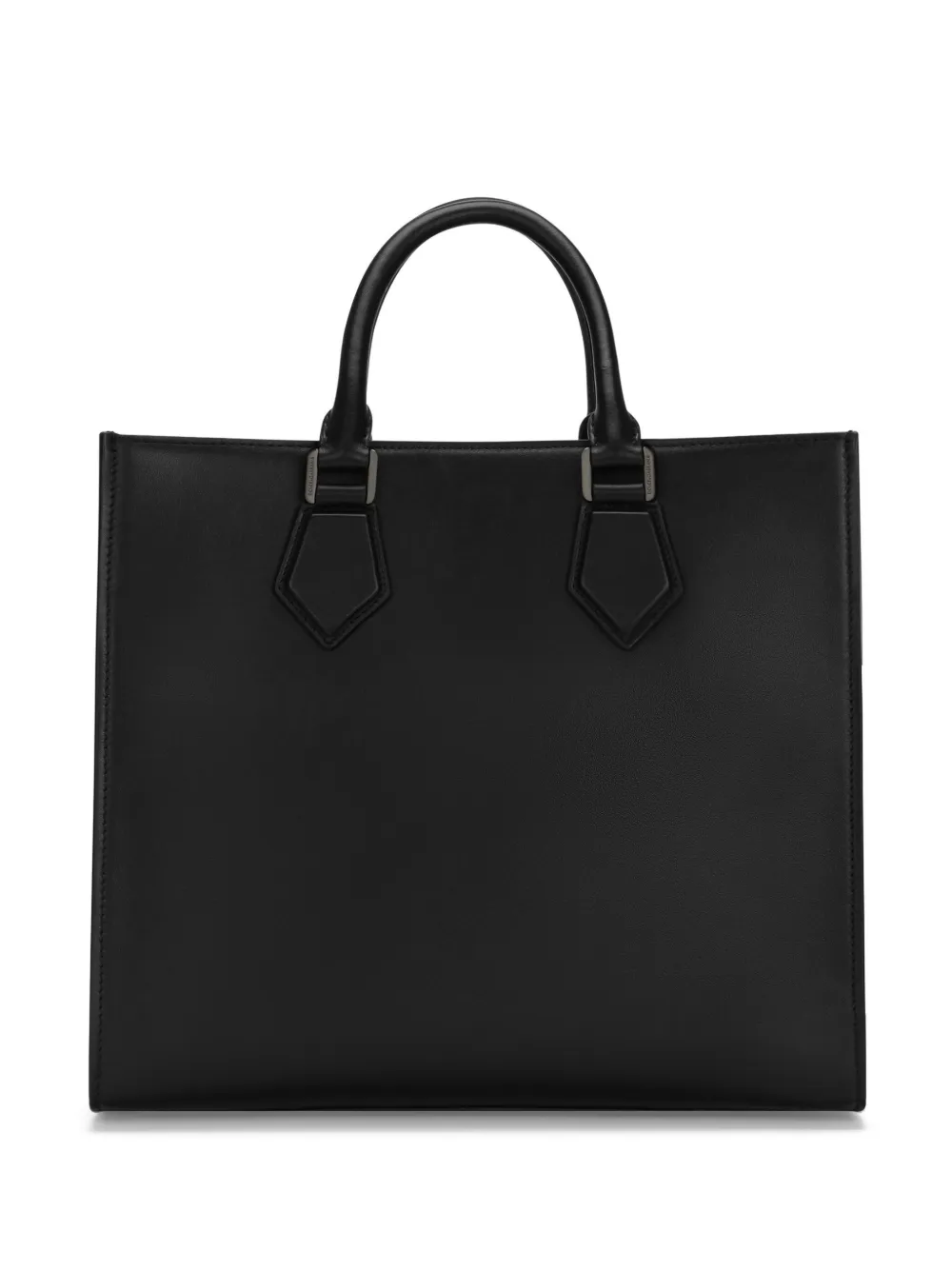 Dolce & Gabbana Shopper met logo-reliëf Zwart