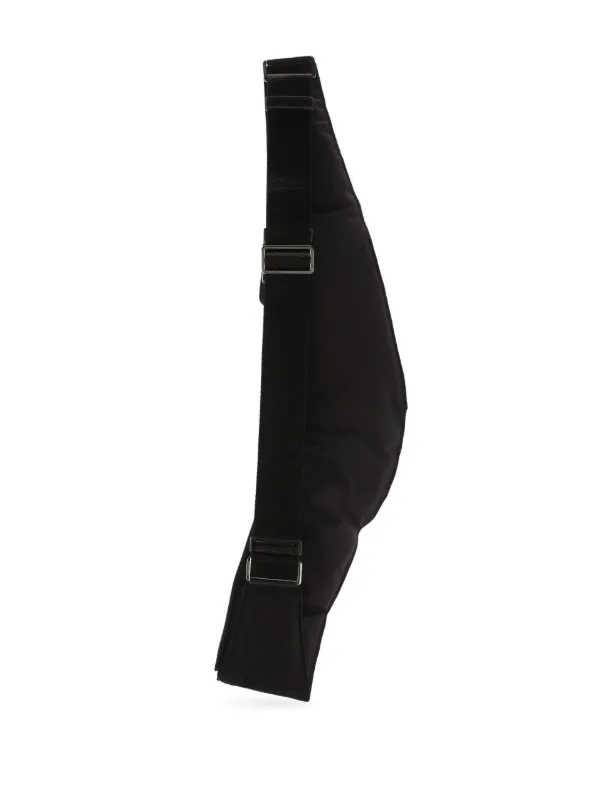 Dolce & Gabbana logo-plaque Zipped Belt Bag | Black | FARFETCH KW