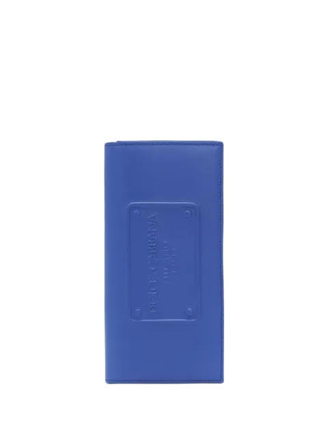 Dolce & Gabbana logo-embossed leather wallet