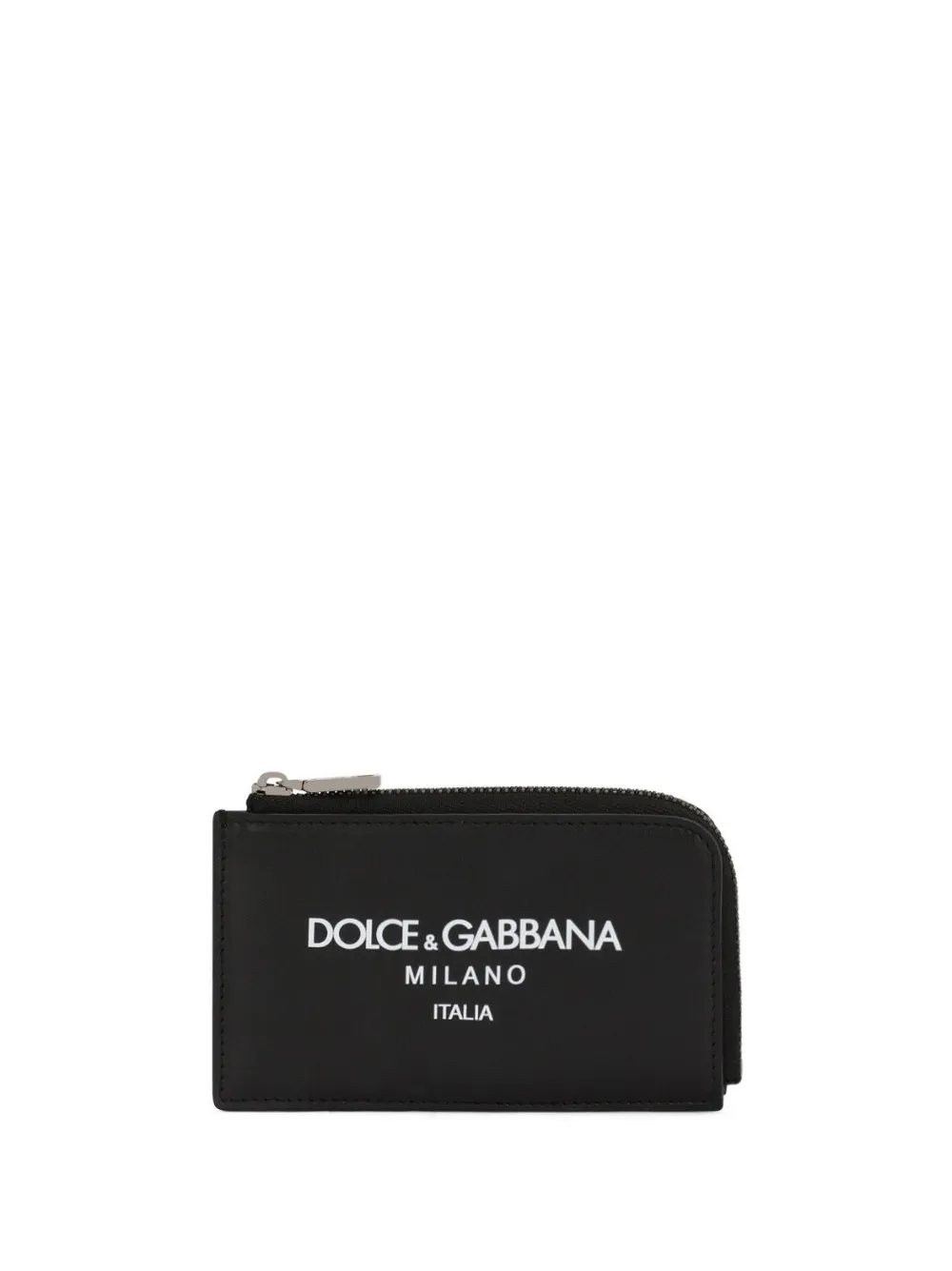 Dolce & Gabbana logo-print zip-around wallet | Black | Image 1