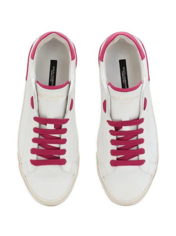 Dolce & Gabbana Portofino low-top Sneakers | White | FARFETCH JO