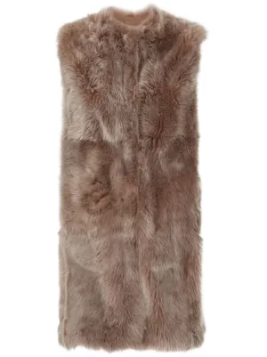 Dolce & Gabbana ロングファーコート Dolce & Gabbana(ドルチェ&ガッバーナ) ムートン・ファーコート