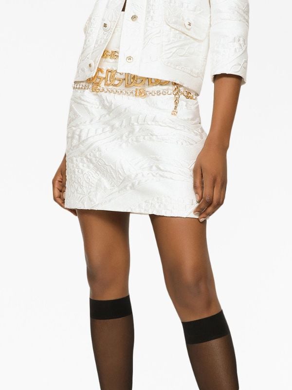 Dolce & Gabbana ブロケード ミニスカート - Farfetch