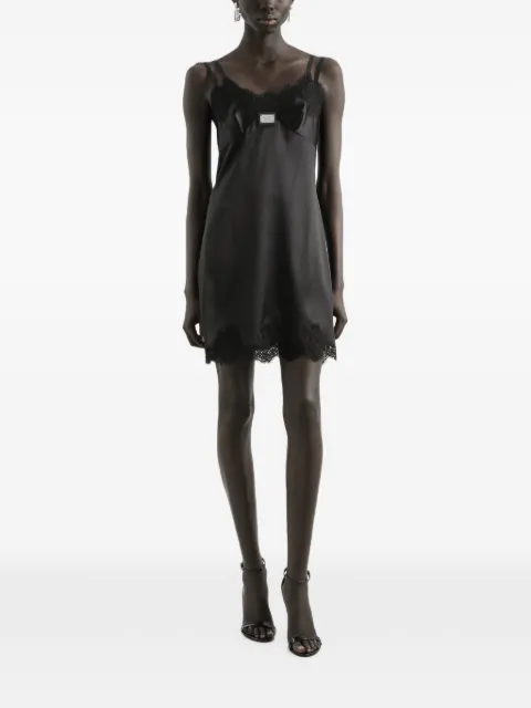 Dolce & Gabbana lace-detail minidress