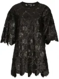 Dolce & Gabbana semi-sheer guipure-lace top - Black