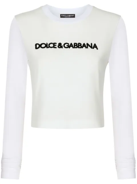 Dolce & Gabbana playera con las letras del logo