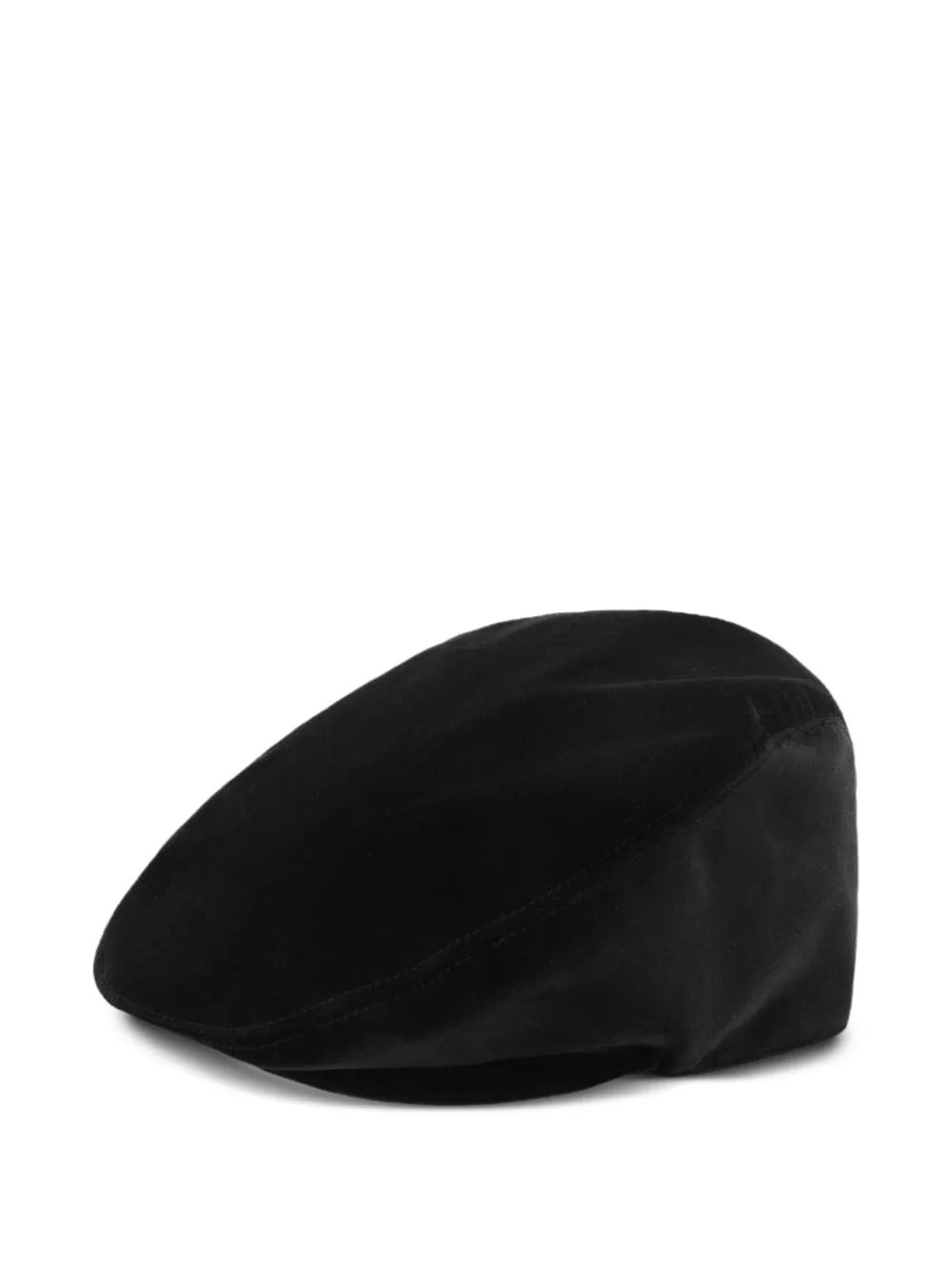 Dolce & Gabbana logo-plaque velvet hat | Black | Image 1