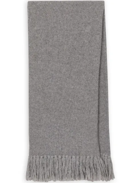 Dolce & Gabbana fringed knitted scarf