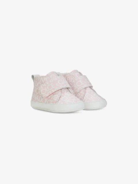 Dolce & Gabbana Kids DG-print high-top sneakers