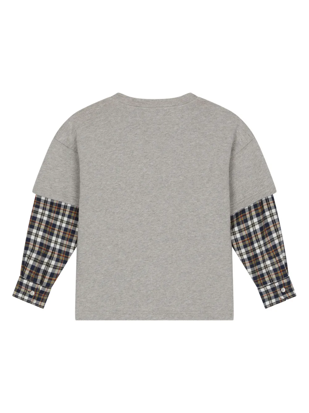 Dolce & Gabbana Kids T-shirt met ronde hals Grijs