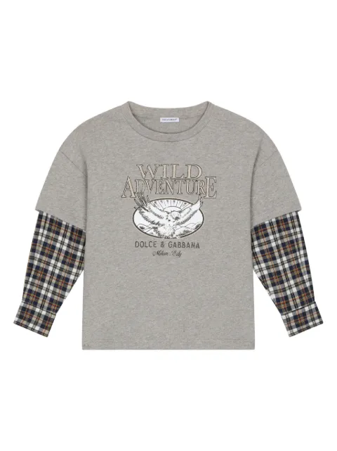 Dolce & Gabbana Kids Wild Adventure shirt-sleeved T-shirt