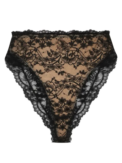 Dolce & Gabbana floral-lace briefs