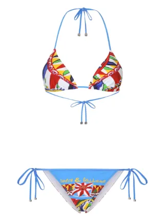 VIP【送料関税込】DOLCE&GABBANA PRINTED BIKINI SET 23600990_54237590_600.jpg