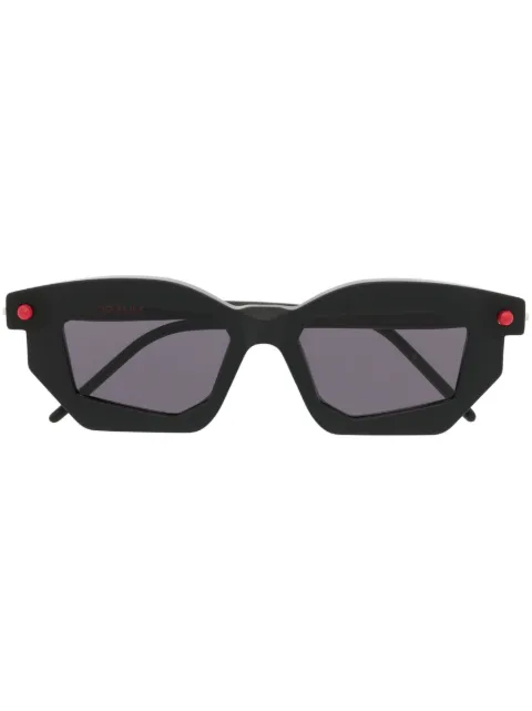 Kuboraum geometric-frame tinted sunglasses