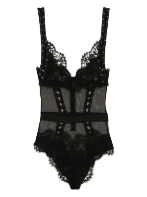 【DOLCE&GABBANA】レースランジェリー コルセット ドルチェ＆ガッバーナ花柄のレースコルセット | Balardi