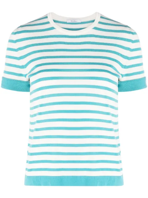 Max Mara striped knitted top