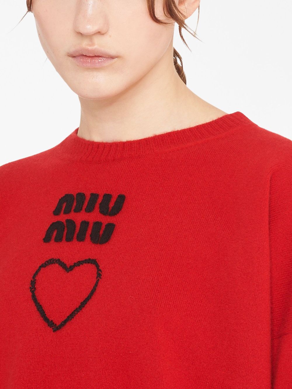 Miu Miu クルーネック カシミアセーター - Farfetch