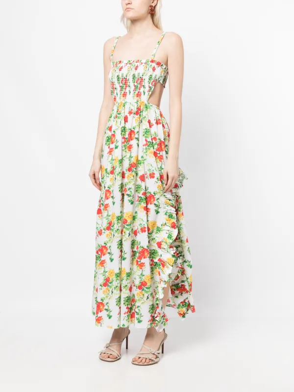 Caroline constas floral dress best sale