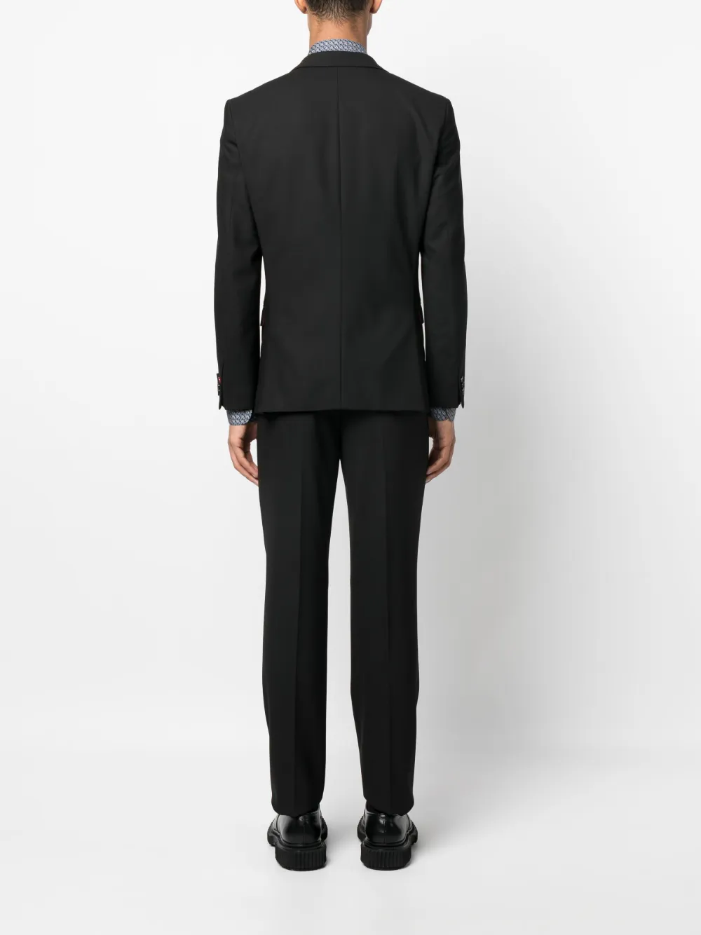 Hugo Boss Single-breasted Suit Set In Black