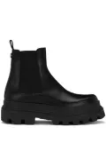 Dolce & Gabbana brushed leather Chelsea boots - Black