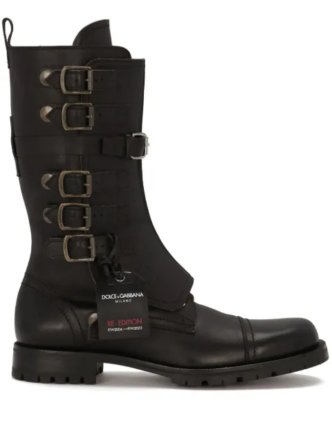 Dolce & Gabbana Re-Edition buckled boots