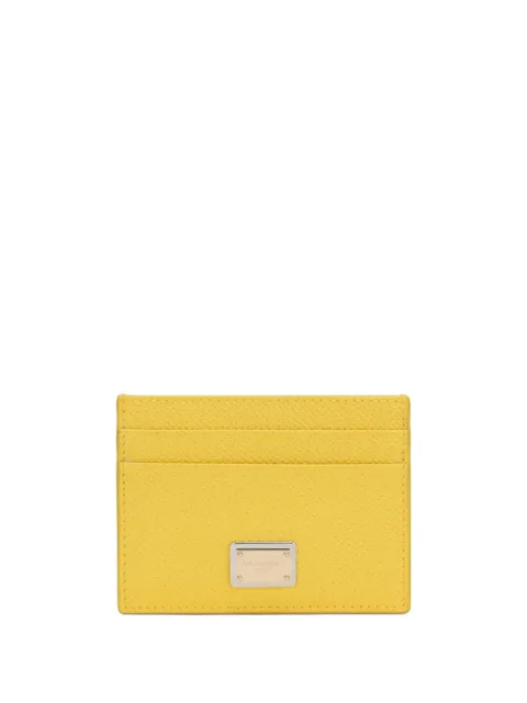 Dolce & Gabbana Dauphine logo-plaque cardholder