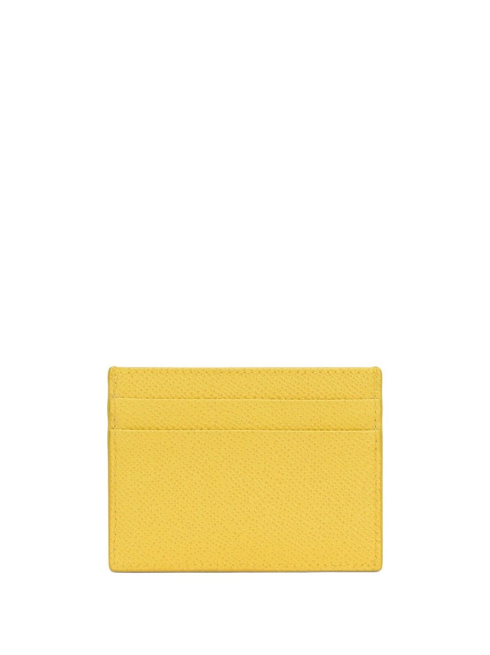 Shop Dolce & Gabbana Dauphine Logo-plaque Cardholder In 80228