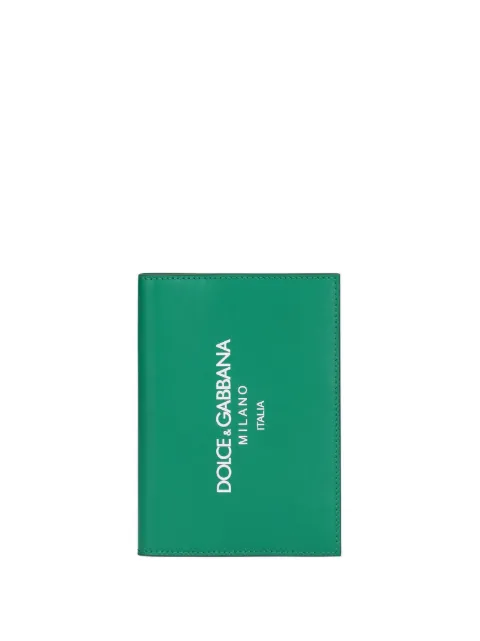 Dolce & Gabbana logo-print bi-fold wallet