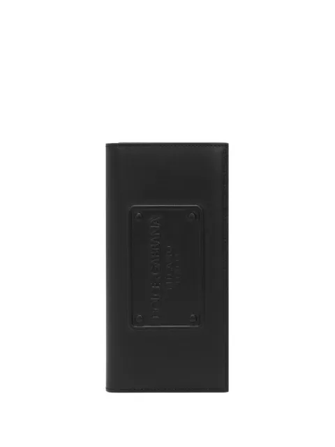 Dolce & Gabbana logo-debossed bi-fold wallet